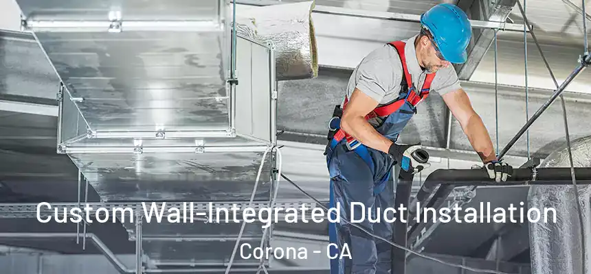  Custom Wall-Integrated Duct Installation Corona - CA